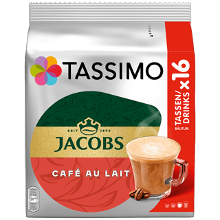 4031535  Tassimo Café au Lait x16 drinks,184g 1
