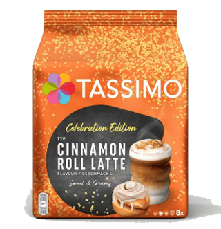 Cinnamon roll latte