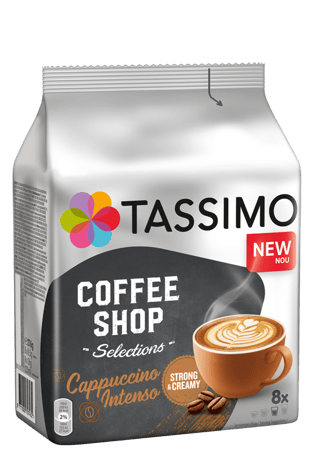 tassimo coffee shop selections cappuccino intenso 2