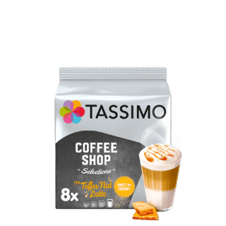 tassimo coffee shop selections toffee nut latte
