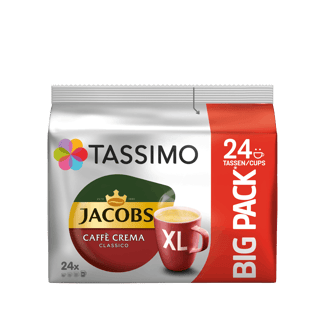 tassimo jacobs cafe crema xl big pack 1